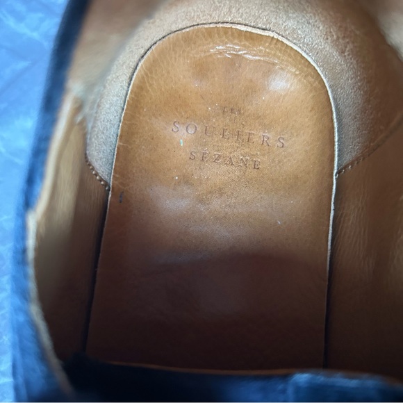 🇫🇷 Sézane Jack Trainer Sneakers in Velvet Blue - Picture 6 of 7